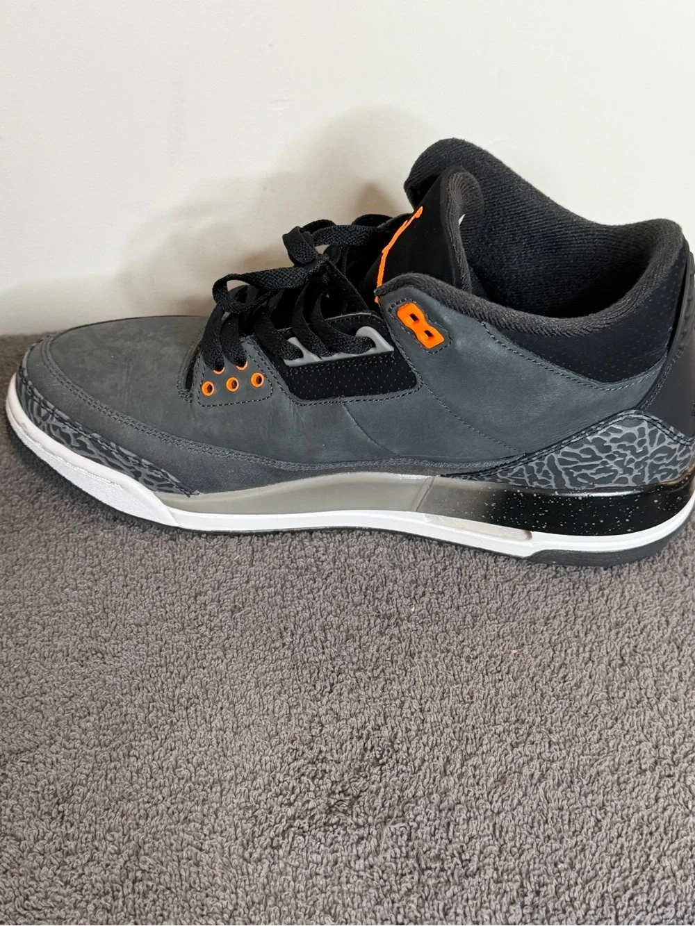 Air Jordan 3 Retro “Fear” 2023- Men’s size 11